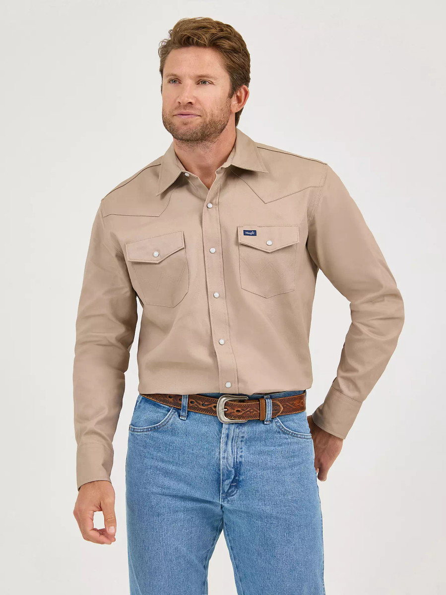 WRANGLER COWBOY CUT WORK SHIRT MS70319