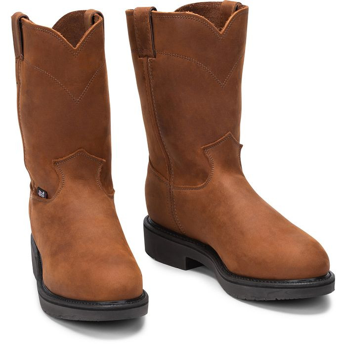 JUSTIN CONDUCTOR STEEL TOE 4764