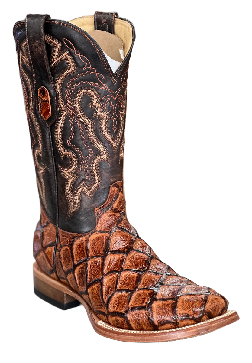 COWTOWN COGNAC BIG BASS PRINT Q156