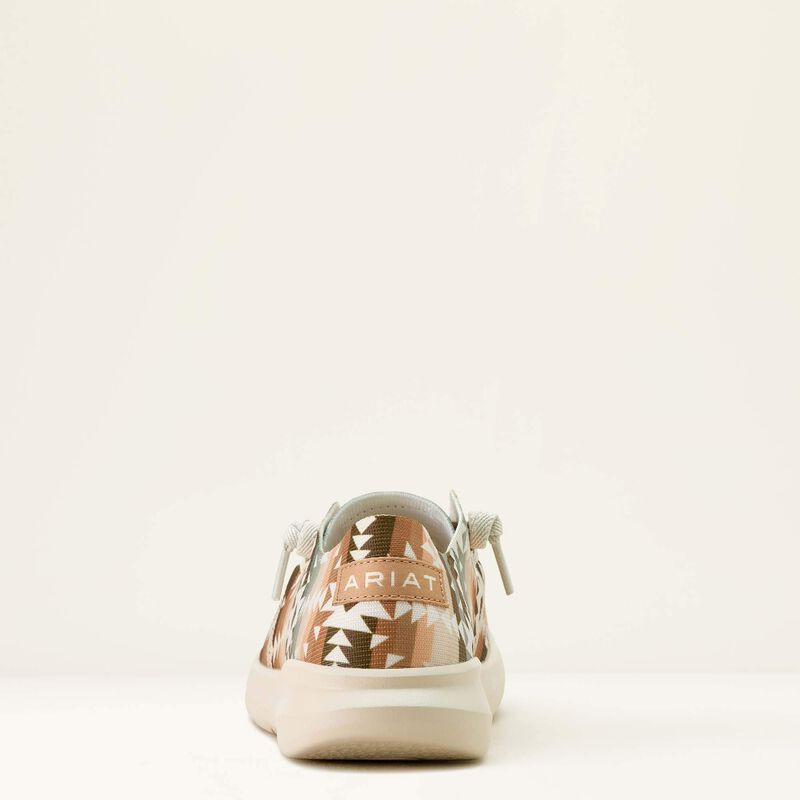 ARIAT HILO SHOE NATURAL SOUTHWEST PRINT 10063829