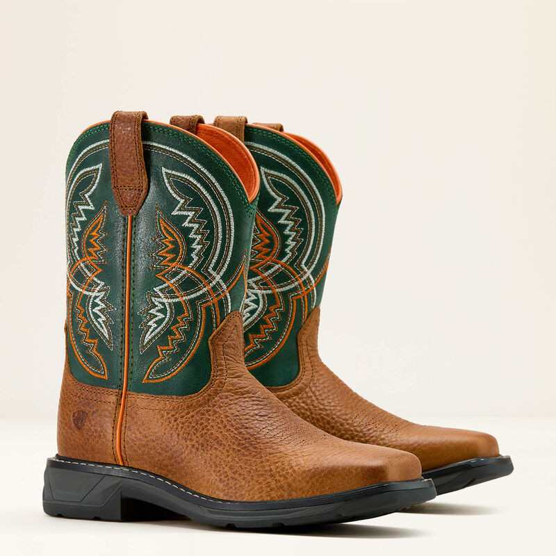 ARIAT WORKHOG XT COIL WESTERN BOOT HONEY TAN 10061179