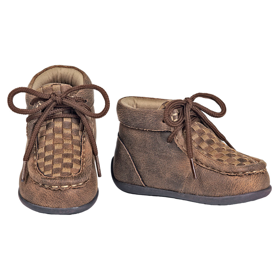 M&F TODDLER DOUBLE BARREL CARSON MOCS BROWN 4410902