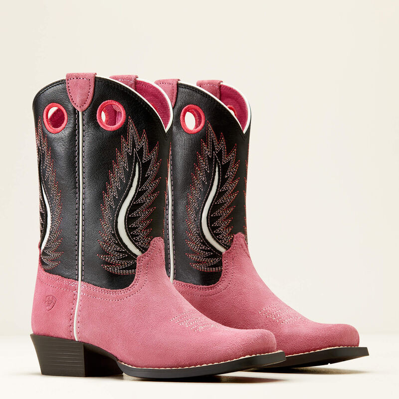 ARIAT FUTURITY FORT WORTH WESTERN BOOT PINK 10050880