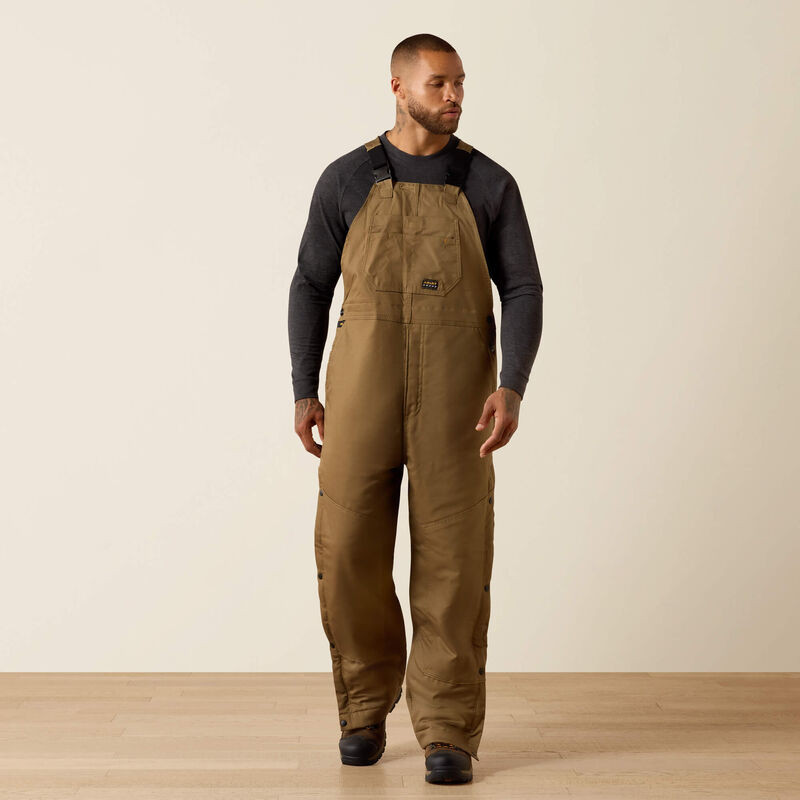 ARIAT MENS REBAR DURACANVAS STRETCH INSULATED BIB 10032505