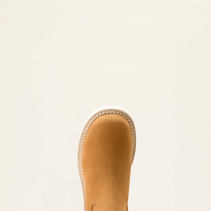 ARIAT FATBABY CHELSEA WESTERN BOOT WHEAT SUEDE 10053640