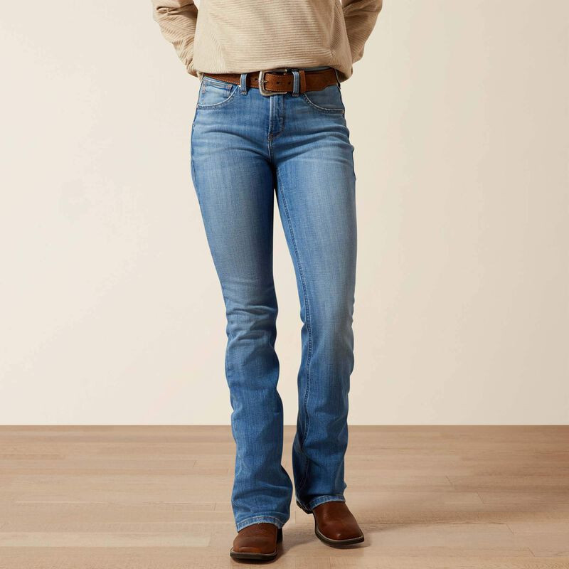 ARIAT HIGH RISE CAMELLIA BOOT CUT JEAN GLENDALE 10065880