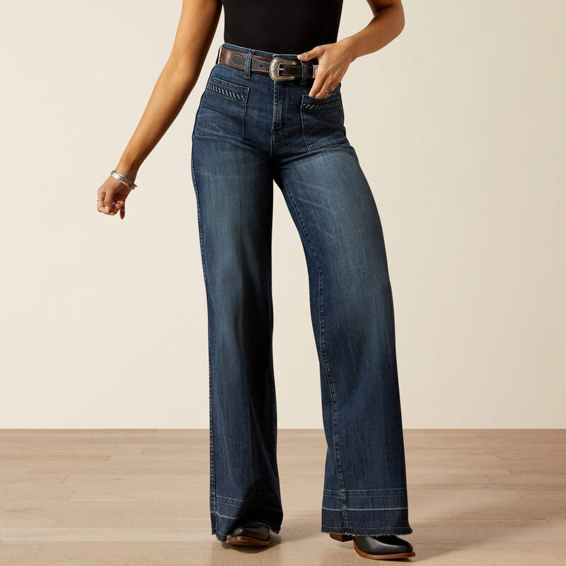 ARIAT ULTRA HIGH RISE JILL WIDE LEG JEAN PASADENA 10065915