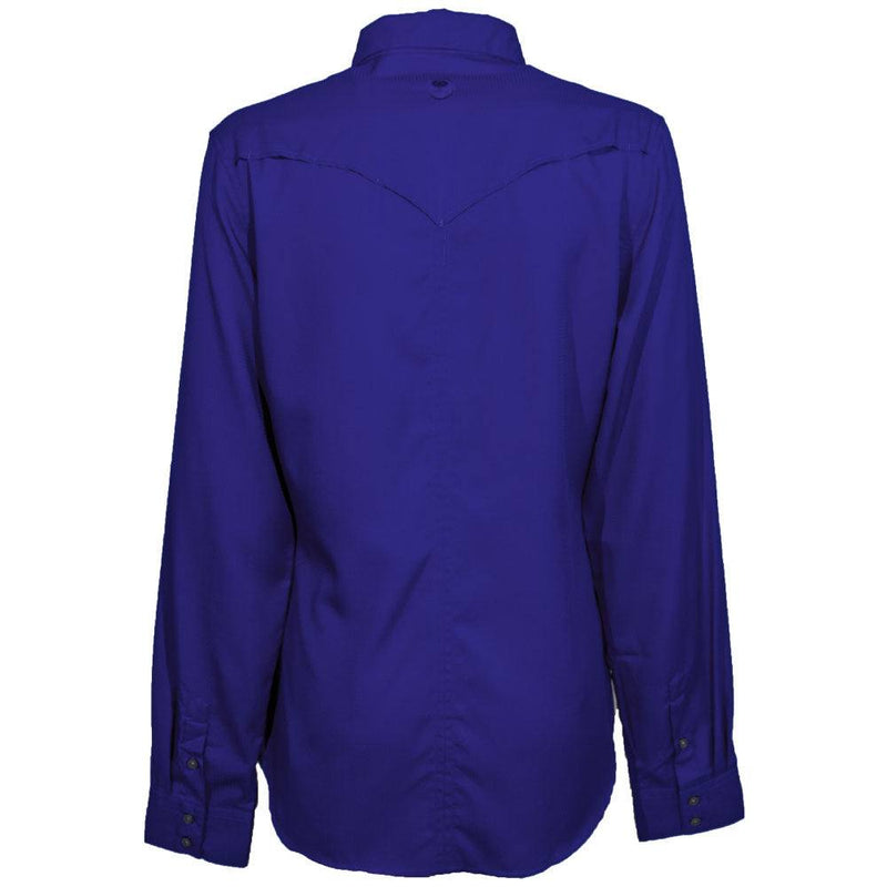 HOOEY SOL COMPETITION LADIES LONG SLEEVE ROYAL BLUE HT1664BL