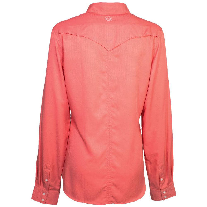HOOEY SOL COMPETITION LADIES LONG SLEEVE TEA ROSE HT1664PK