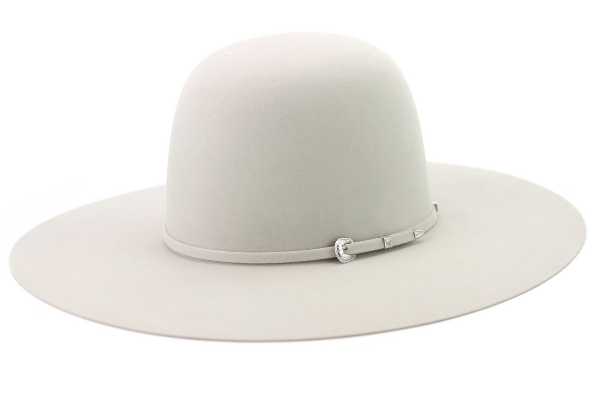 TACCHINO 5.8 CROWN 20X FUR FELT HAT SILVERBELLY