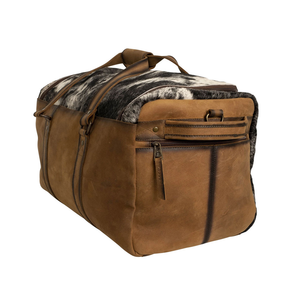 STS COWHIDE SMALL DUFFLE STS33824