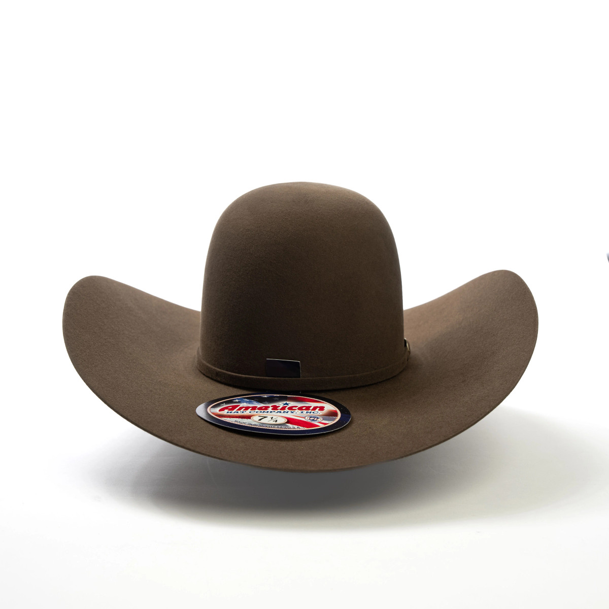 AMERICAN HAT 4 1/2" BRIM / OPEN CROWN 7X PECAN