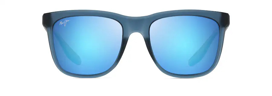 MAUI JIM PEHU POLARIZED CLASSIC SUNGLASSES BLUE HAWAII B602-03