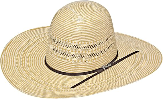 M&F TWISTER  20X OPEN 4 1/2" BRIM STRAW HAT T73672