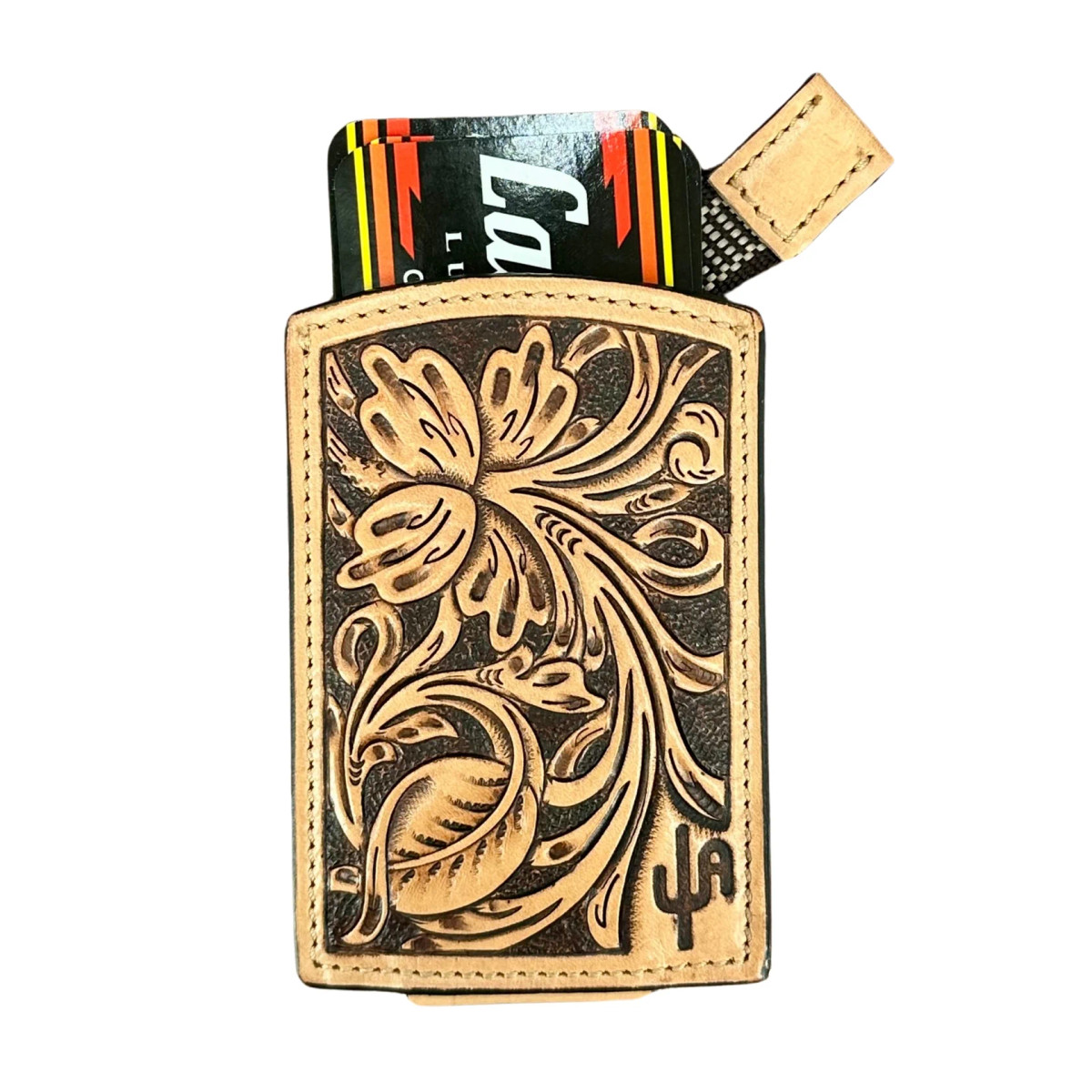 CACTUS ALLEY THE LEROY RIBBON WALLET WITH MAGNET CAW104
