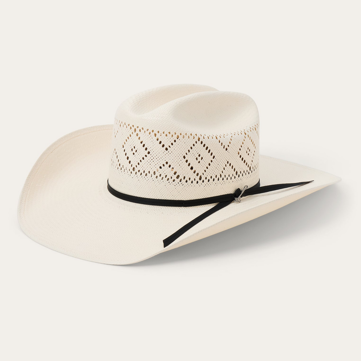 STETSON SADDLEMAN 20X STRAW COWBOY HAT NATURAL SSSDMN-WR4281