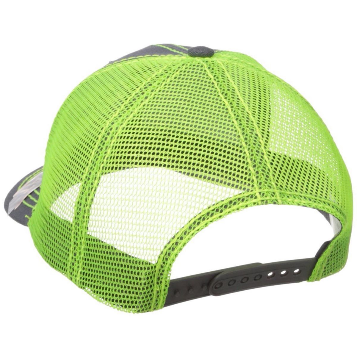 M&F ARIAT MENS SNAP BACK OFFSET SHIELD LOGO CAP GREY/LIME 1595123
