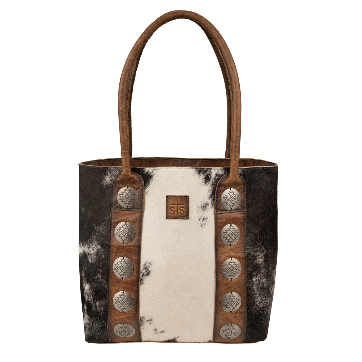 STS VAQUERO COWHIDE TOTE STS33846