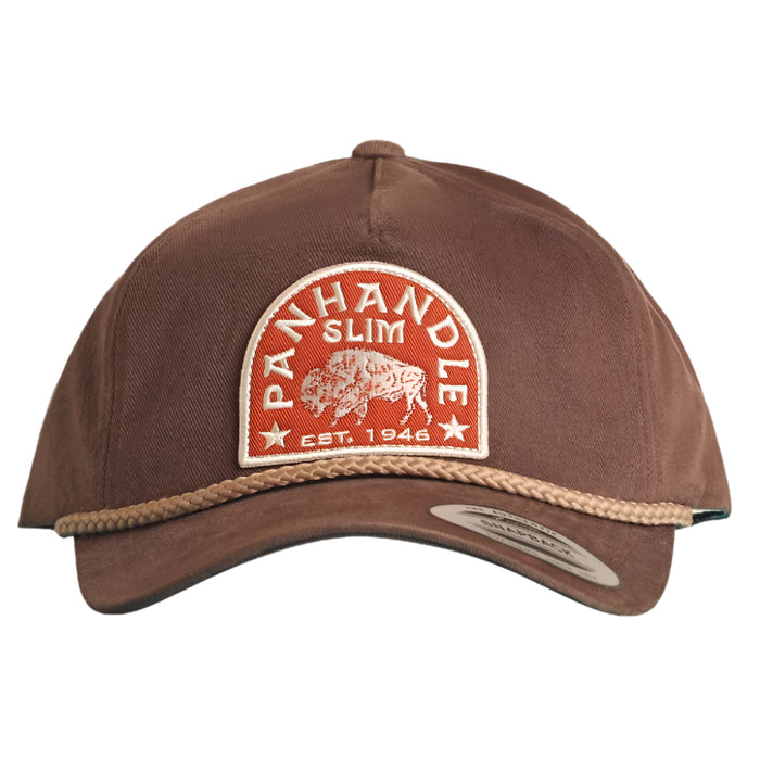 PANHANDLE SLIM BUFFALO CAP CHOCOLATE SU40X06250