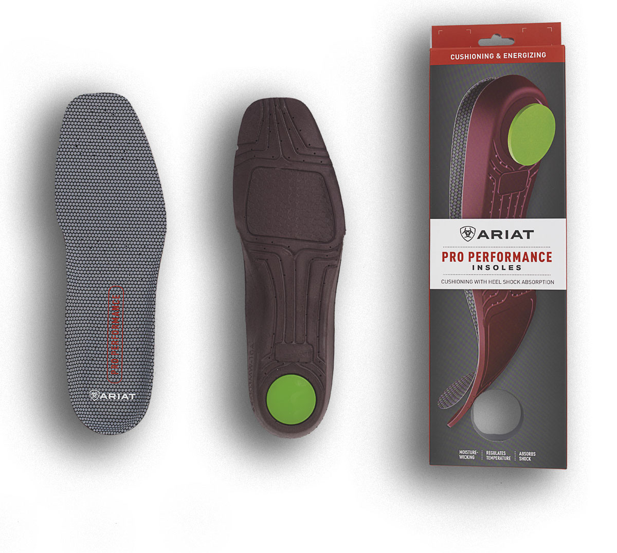 M&F ARIAT MENS PRO PERFORMANCE WIDE SQUARE TOE INSOLE A10032206