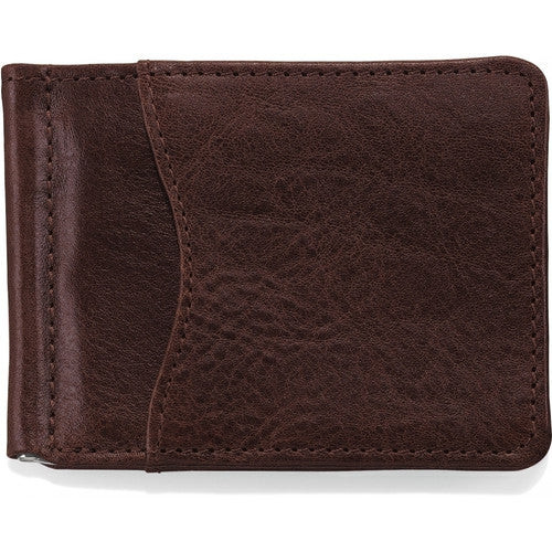 BRIGHTON CARNEGIE MONEY CLIP WALLET E70113