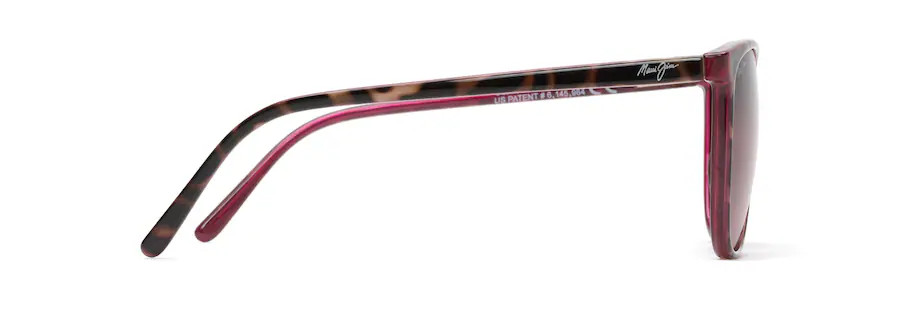 MAUI JIM OCEAN POLARIZED CAT EYE SUNGLASSES ROSE/TOTOIRSE MJ0723S-002
