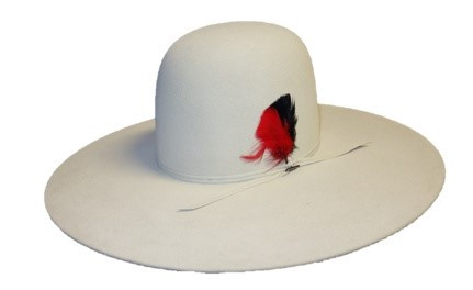 RESISTOL CHUTE 5 7X  5" BRIM FELT HAT SILVERBELLY RFCHT5-165071