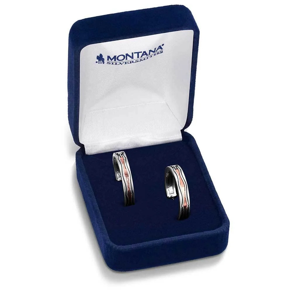 MONTANA WESTERN SANDS HOOP EARRINGS ER6114