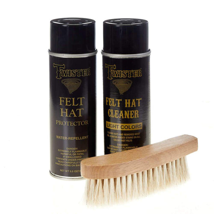 M&F FELT HAT CARE KIT FOR LIGHT COLORS 01048