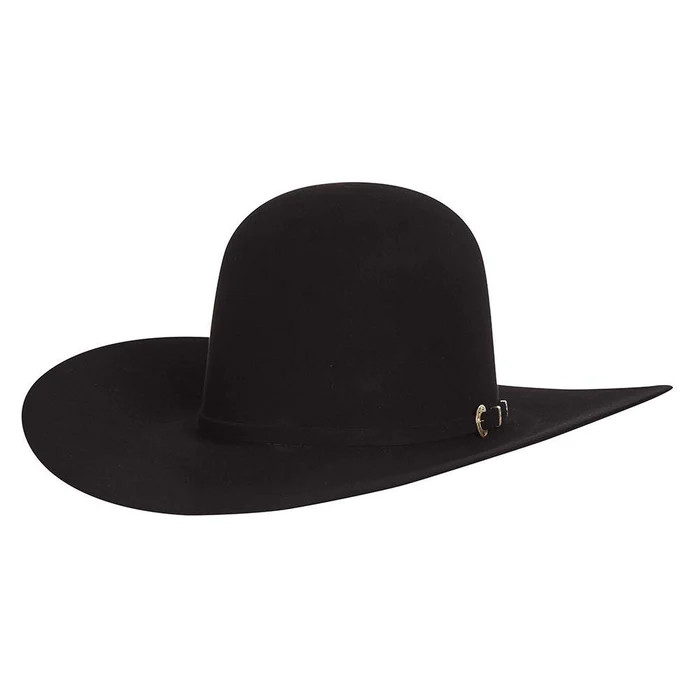 AMERICAN HAT 4 1/4" BRIM / 6" OPEN CROWN 40X BLACK