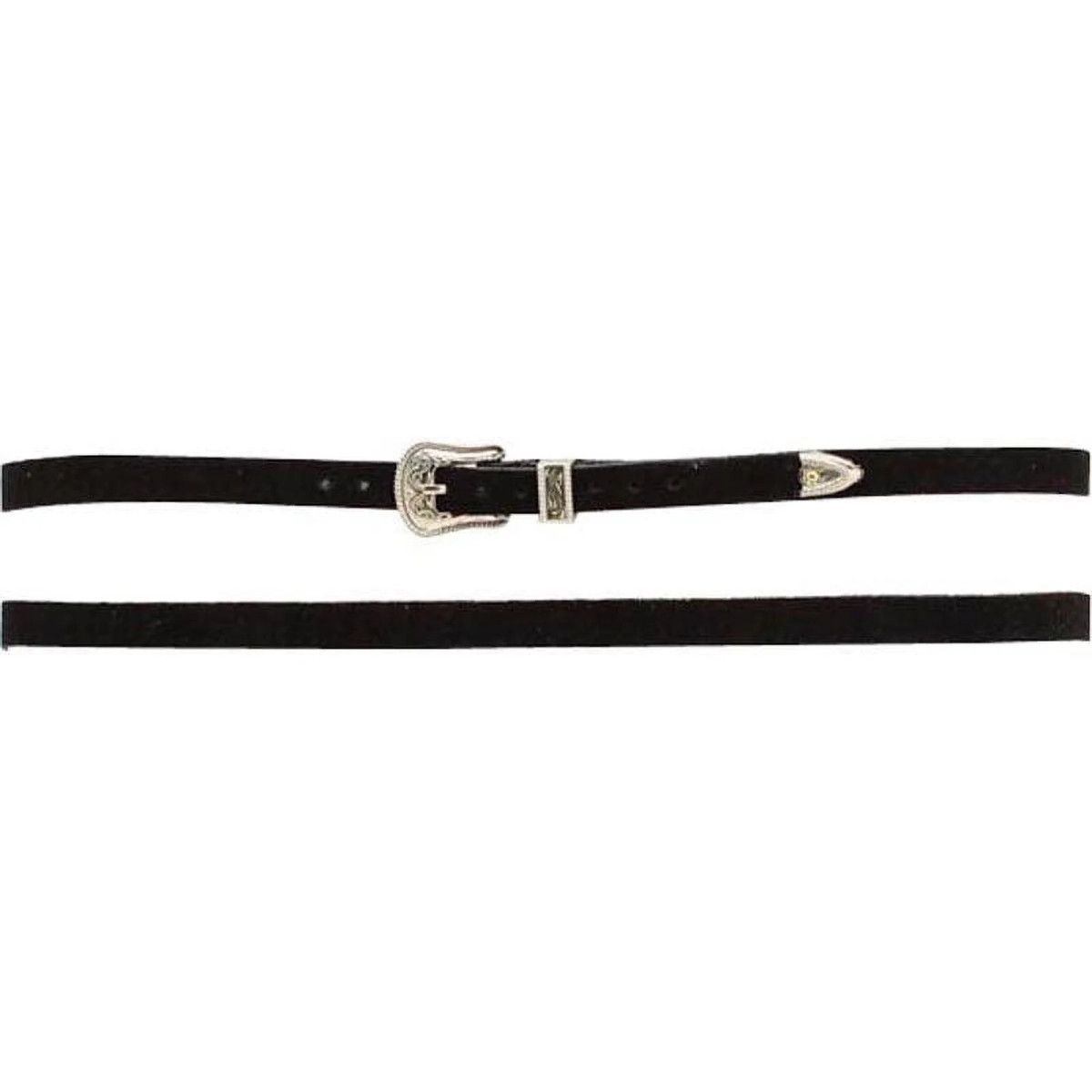 M&F SUEDE BUCKLE SET HATBAND BLACK 0242601