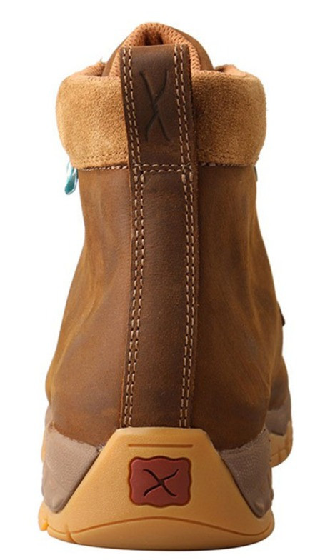 TWISTED WOMENS SADDLE WATERPROOF LACE-UP WORK BOOT WXCW001