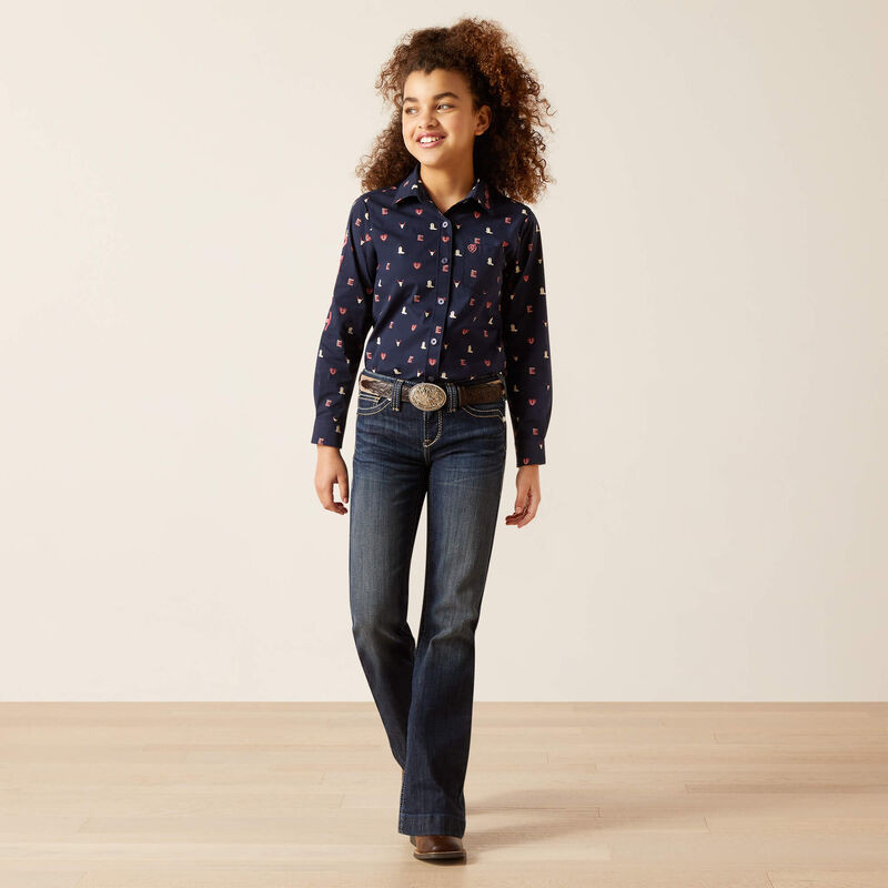 ARIAT GIRLS R.E.A.L SELMA TROUSER JEAN 10045397