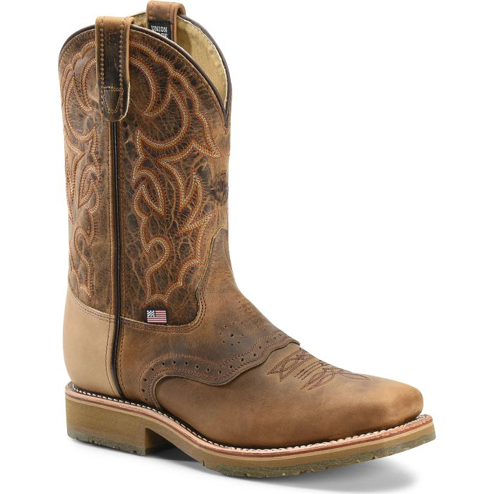 DOUBLE H DWIGHT STEEL TOE BROWN DH3567