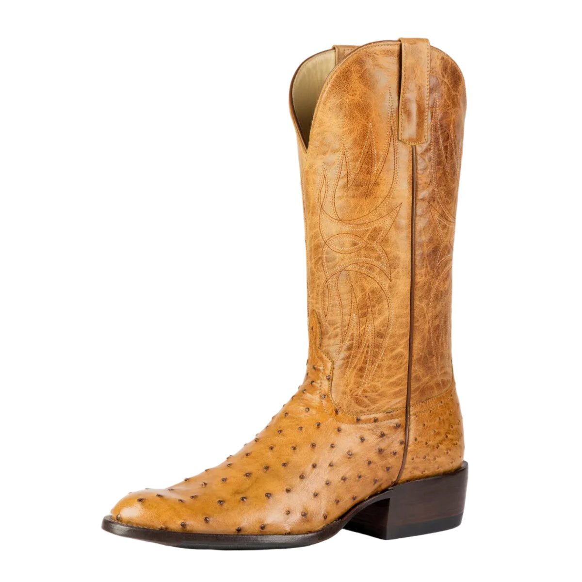 HORSEPOWER ANTIQUE SADDLE FULL QUILL OSTRICH HP6512
