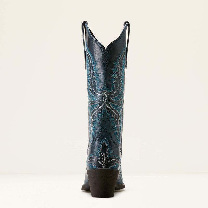 ARIAT ROUND UP COLLINS WESTERN BOOT FRESH DENIM 10053787