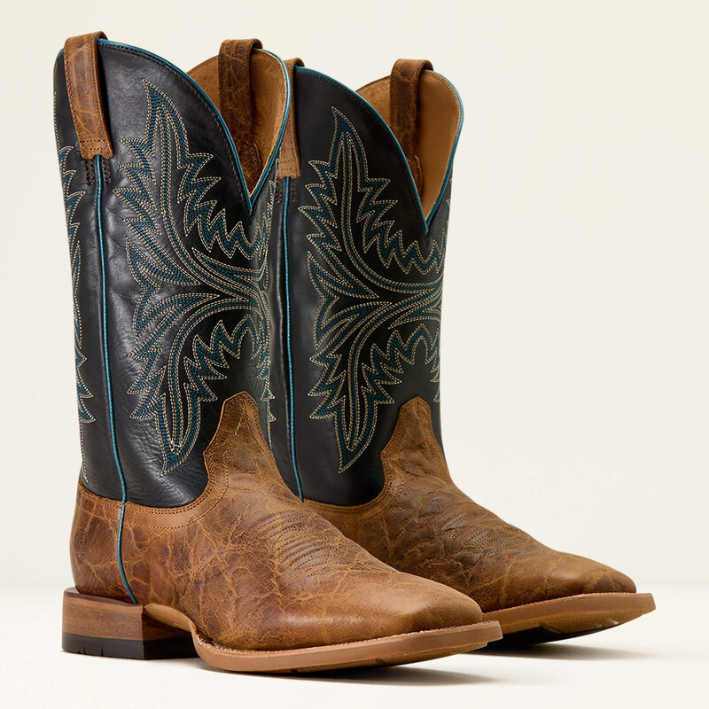 ARIAT COWHAND 13" WIDE SQUARE TOE SMOKED TAN 10074153