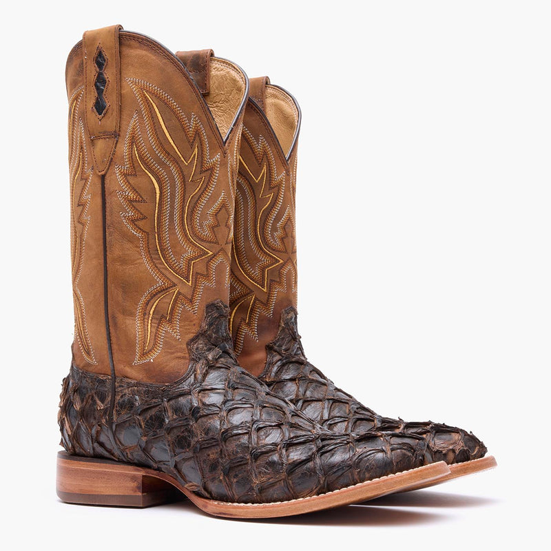 DURANGO PREMIUM EXOTICS PIRARUCU WESTERN BOOT DDB0380