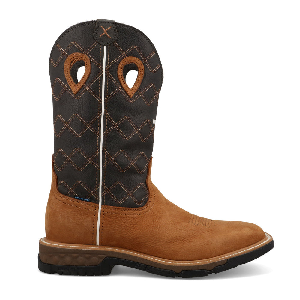 TWISTED MENS 12" WESTERN WORK BOOT MXBW010