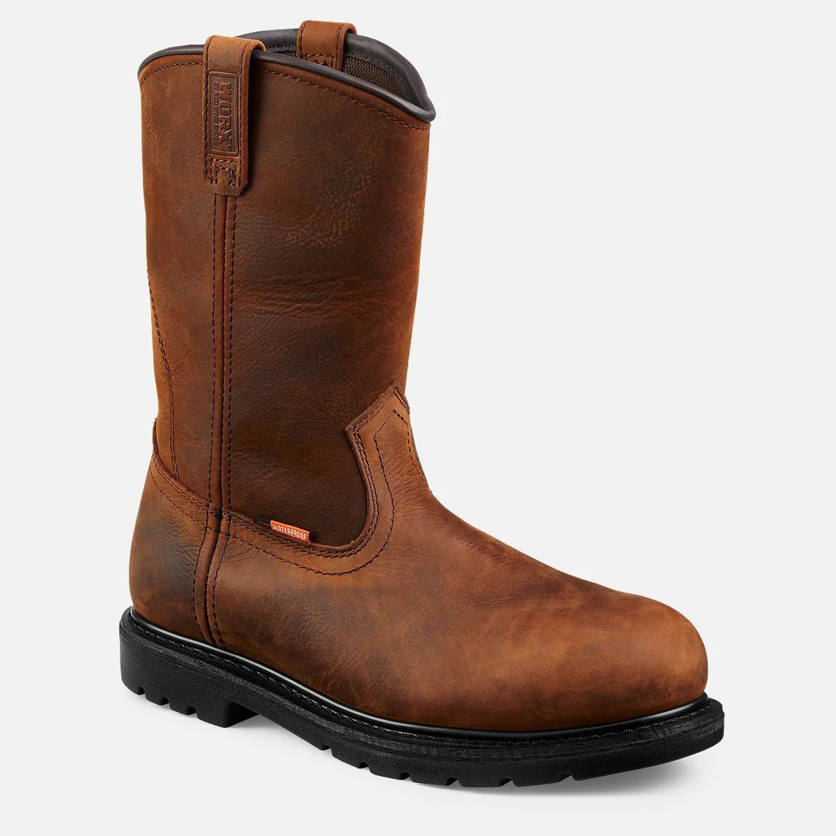 REDWING TRUSS MENS 10" WATERPROOF SAFETY TOE PULL-ON BOOT 5700