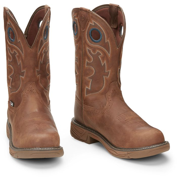 JUSTIN RUSH 11" WATERPROOF NANO COMP TOE SE4334