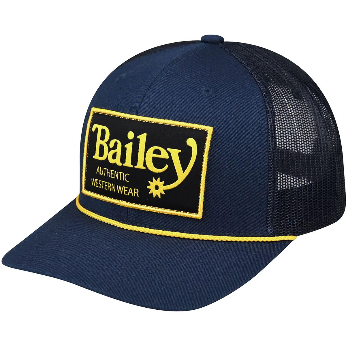 BAILEY VALOR TRUCKER CAP NAVY S23BA2
