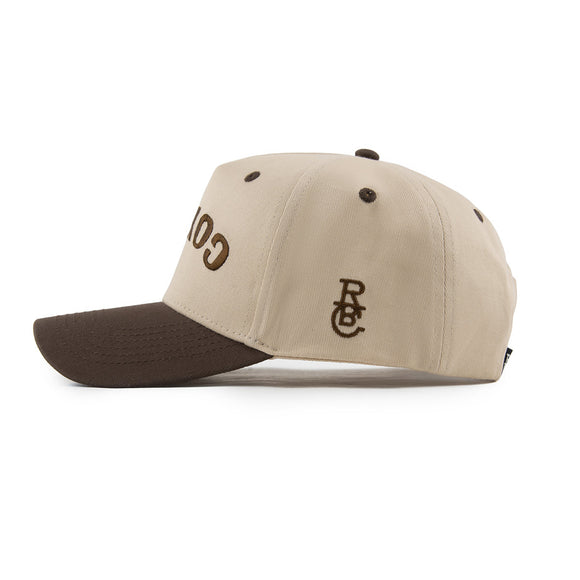RAISED BY COYOTES COYOTE HAT TAN/BROWN