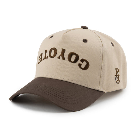 RAISED BY COYOTES COYOTE HAT TAN/BROWN