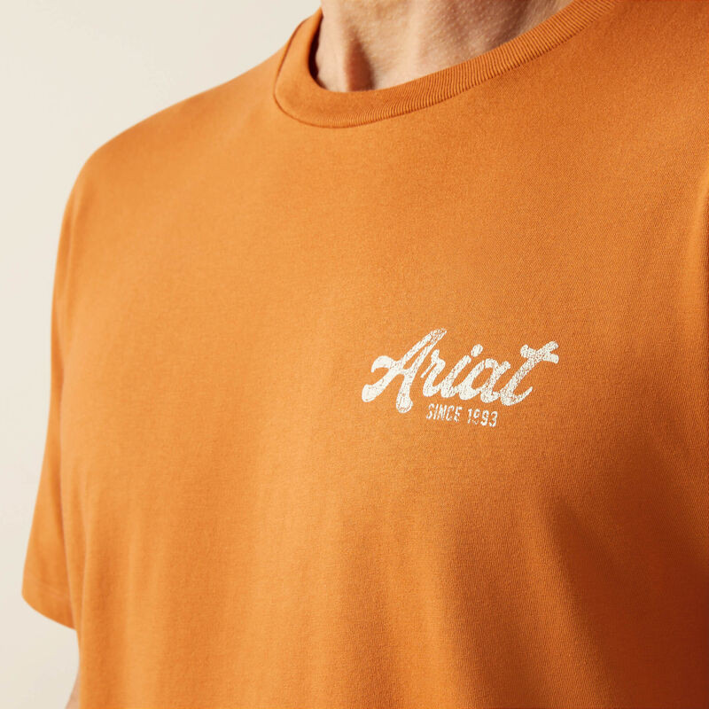 ARIAT COYOTE COUNTRY T-SHIRT ADOBE 10065902