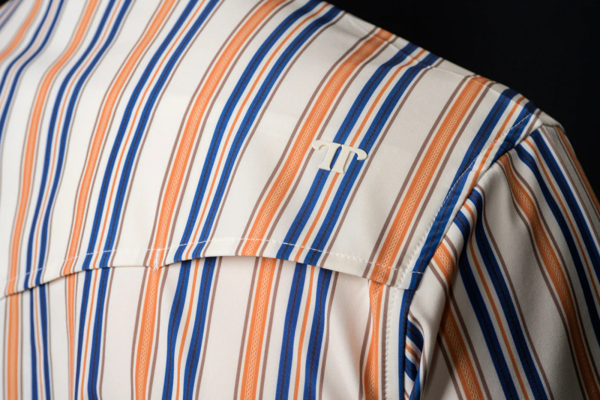 FERRELL THE JACKSON SHORT SLEEVE SNAP MULTI STRIPE FPS1002589