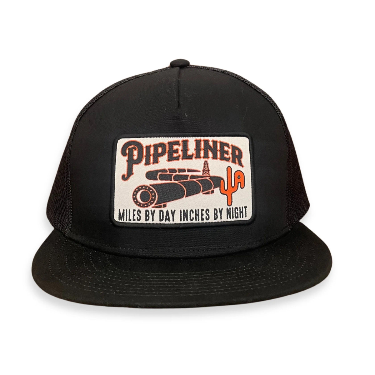 CACTUS ALLEY PIPELINER BLACK MESH SNAPBACK CAP 6006BLK-P186