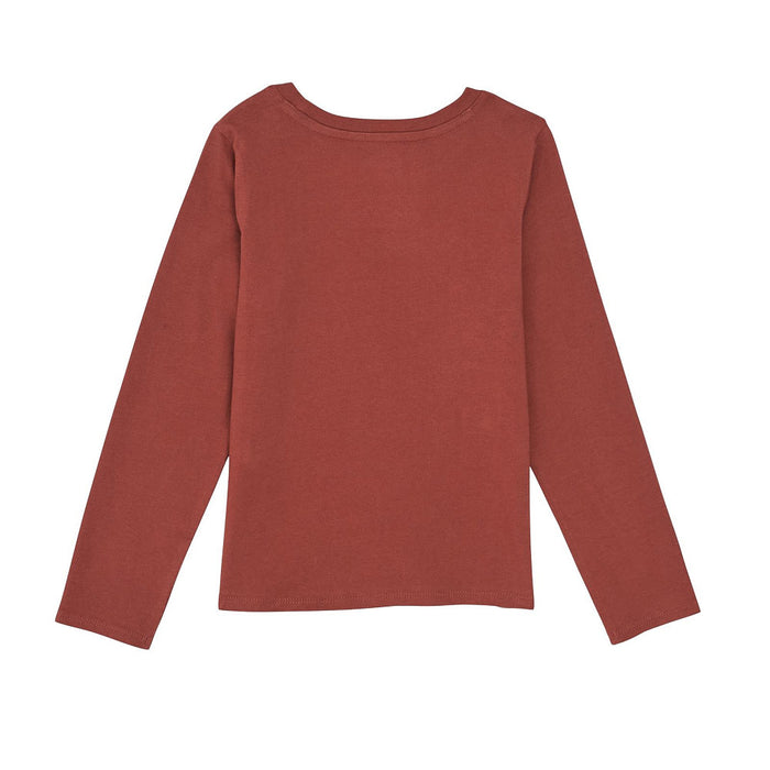WRANGLER GIRLS LONG LIVE COWGIRLS LONG SLEEVE SHIRT BURGUNDY 2367400