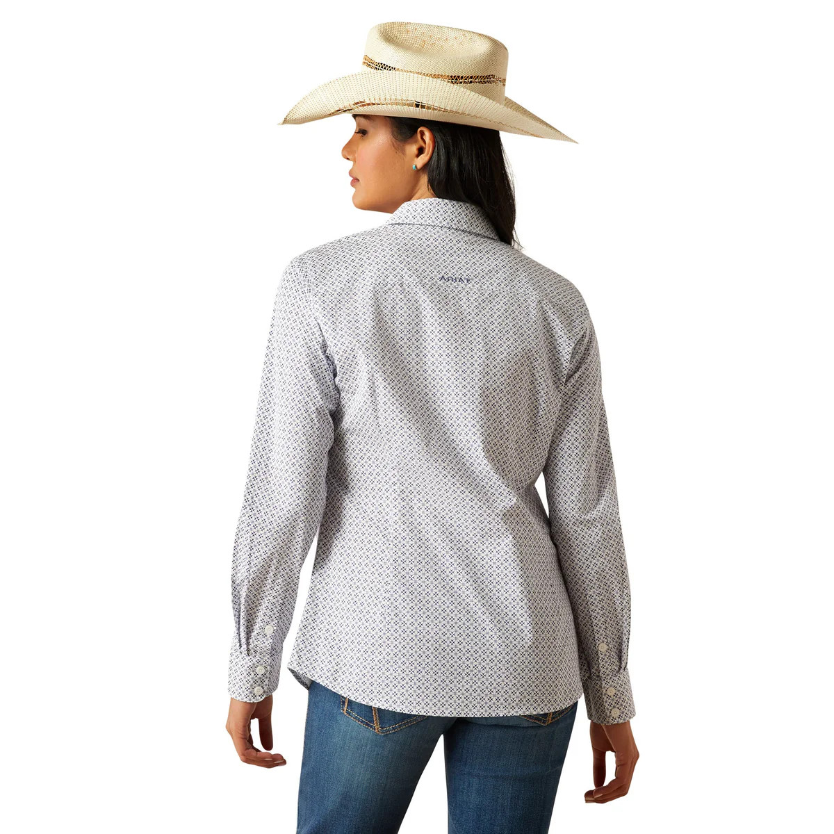 ARIAT KIRBY STRETCH SHIRT OCEAN GEO 10055270
