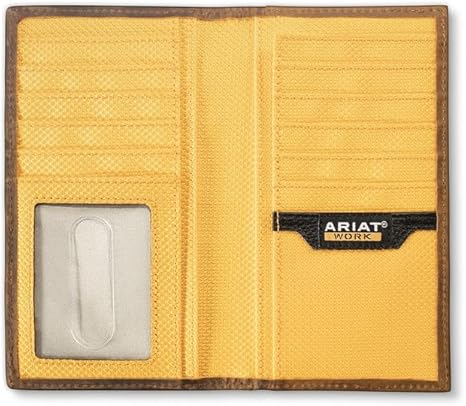 M&F ARIAT MENS RODEO LEATHER WALLET A3400644